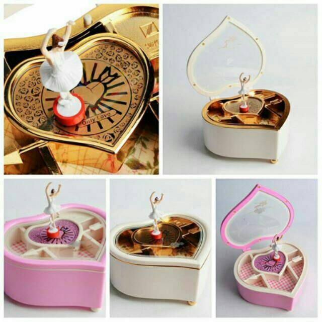 

Kado valentine kado ulang tahun love heart balerina