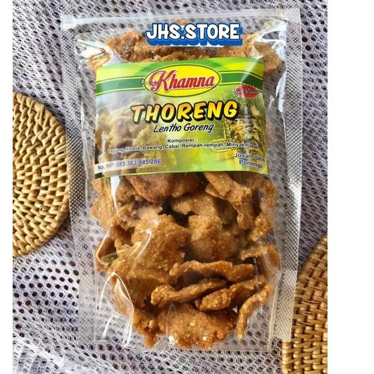 

HOT SALE Thoreng / Toreng Lentho Goreng Enak Mantap Khamna 175gr