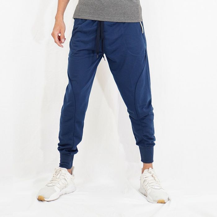 RexxT DarkGrey Jogger Sweatpants Pria Celana Joger Panjang - Navy
