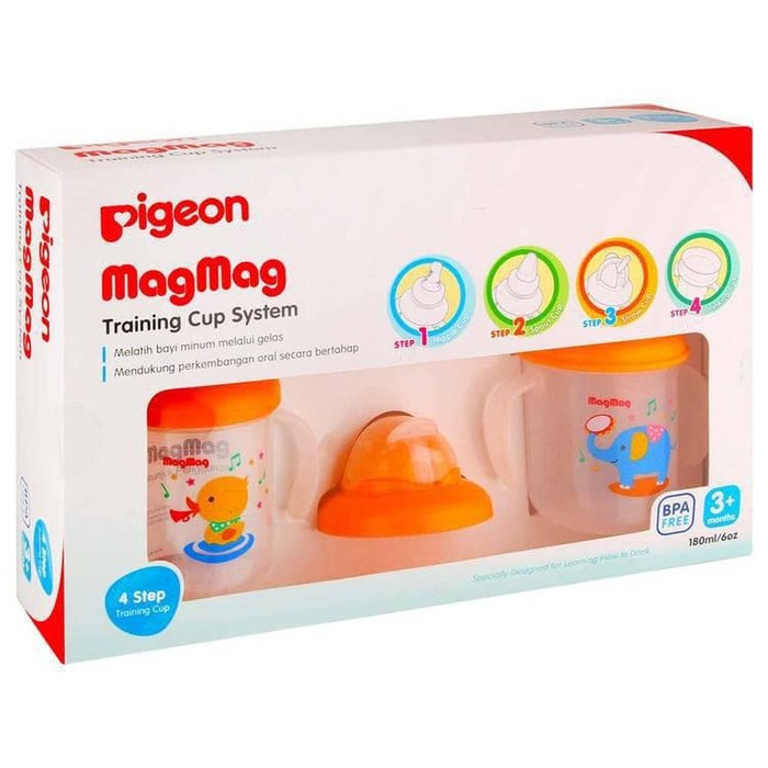 Pigeon MagMag New Training Cup System 3m+ 180ml - 038058