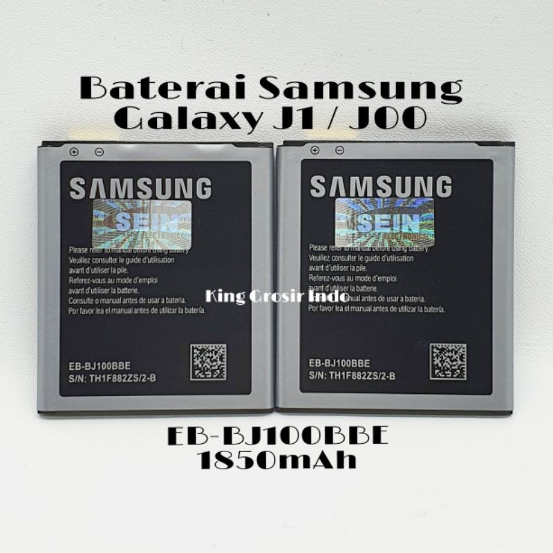 Baterai Samsung Galaxy J1 / J00 Original OEM EB-BJ100BBE Battery