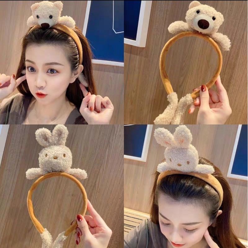 Bando Boneka Korean Style / Bandana Korea Lucu Headband