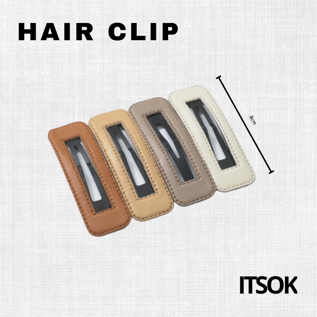 ITSOK Jepit Rambut / Hairclip Gaya Korea / Jepitan Rambut Fasion Korea Import