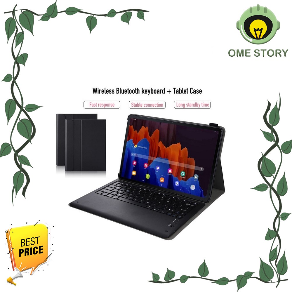 Case Keyboard Samsung Galaxy Tab S8 11inch 2022 X700 X706 TRIPLEDI Casing Bluetooth Leather Flip TPU