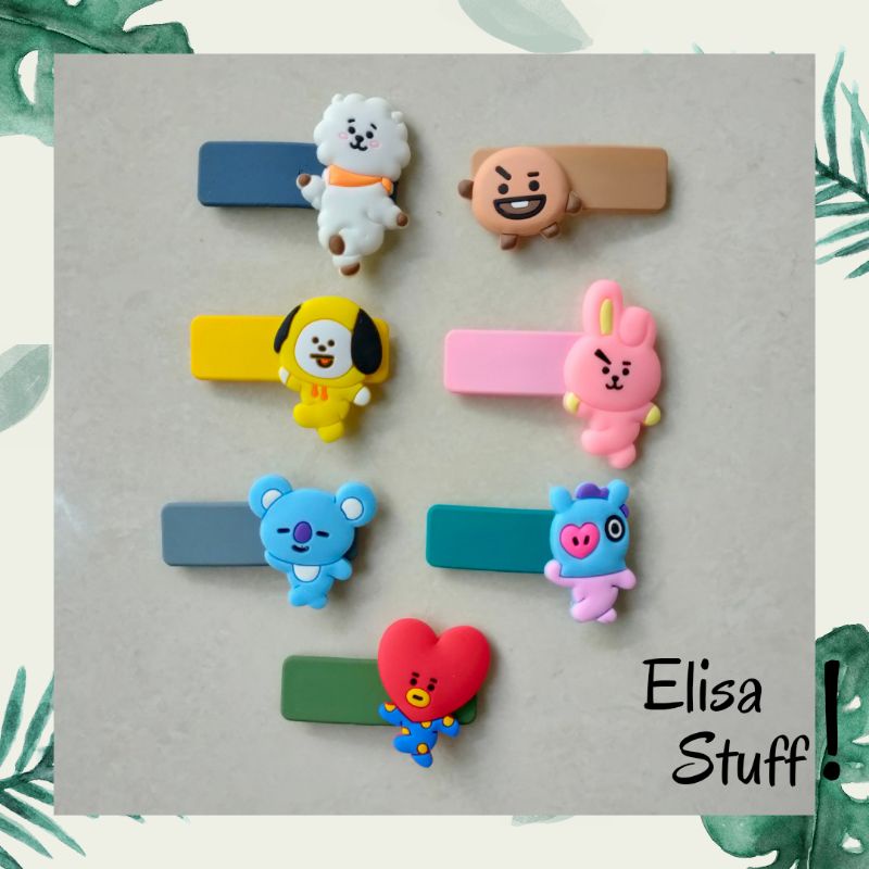 JEPIT RAMBUT BT21//JEPIT RAMBUT ANAK//JEPIT BTS