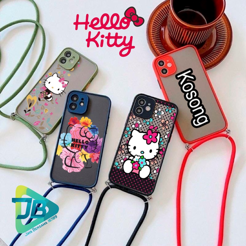 SOFTCASE SLINGCASE DOVE HELLO KITTY OPPO VIVO SAMSUNG XIAOMI REALME IPHONE ALL TYPE JB4928