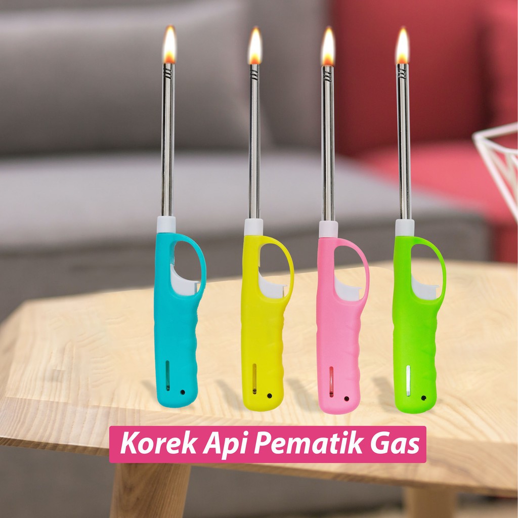 BAYAR DI TEMPAT!! Korek Api Kompor / Lighter Pemantik Kompor Gas Praktis