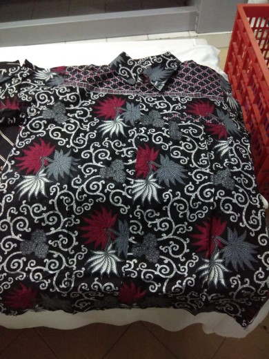 Maura Couple - Sania Ruffle Batik Couple