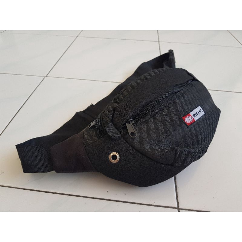 Waistbag Tas Pinggang Slingbag Tas Slempang Murah Motif Eiger