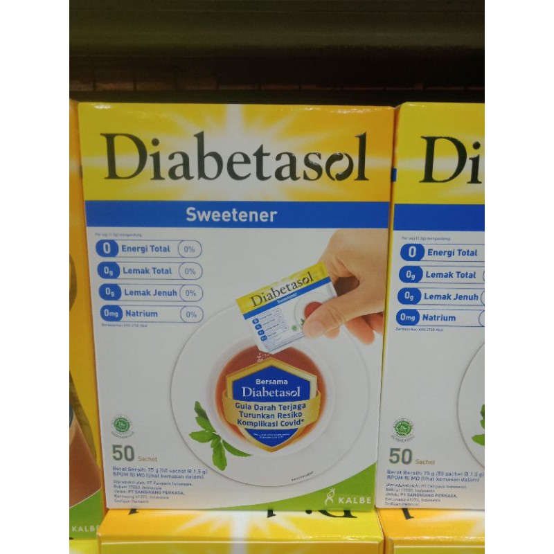 

Diabetasol Sweetener 25sachet