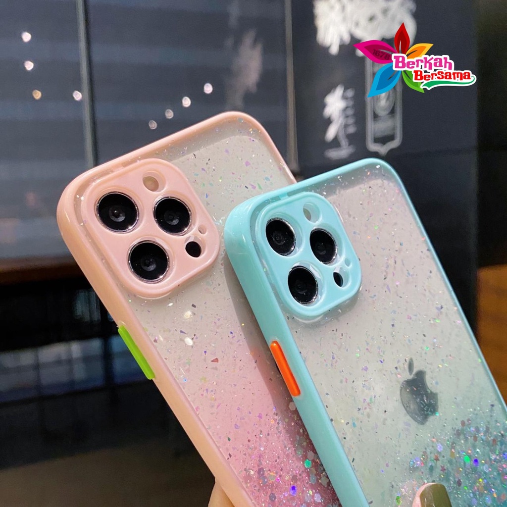 Y014 SOFTCASE FUZE GLITTER PELINDUNG KAMERA IPHONE 11 12 PRO MAX BB5907