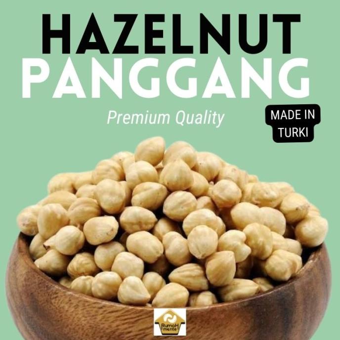 

HAZELNUT ROASTED 500GR KACANG HAZELNUT PANGGANG (READY TO EAT)