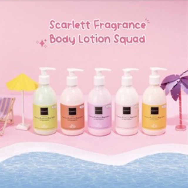 [Reseller Resmi] Body Lotion Scarlett Whitening Original BPOM Pemutih Badan Instan