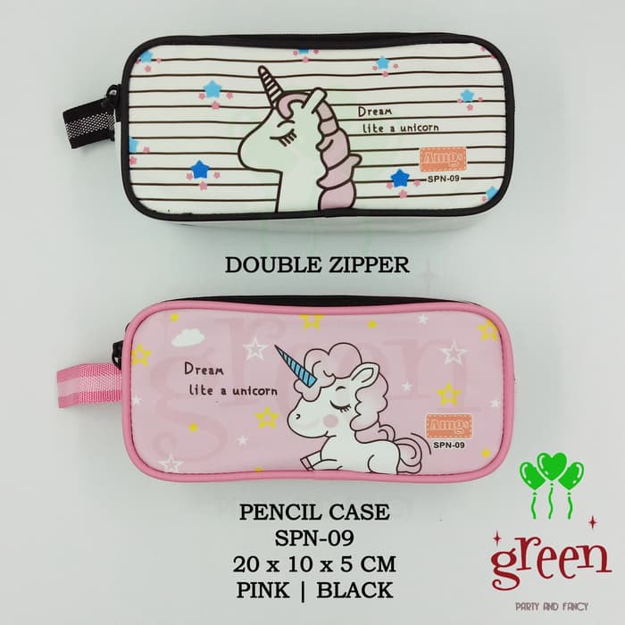 

AA117 PENCIL CASE UNICORN TEMPAT PENSIL UNICORN TEMPAT PENSIL KULIT