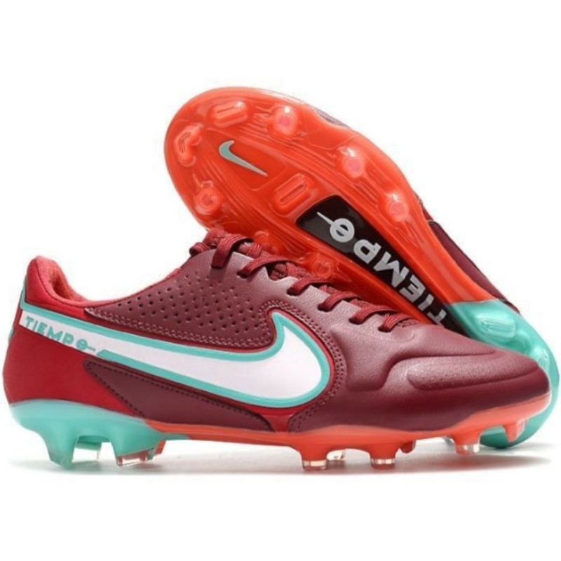 Nike Uptiempo Maron Premium Original.Sepatu Olahraga.Sepatu Sepak Bola