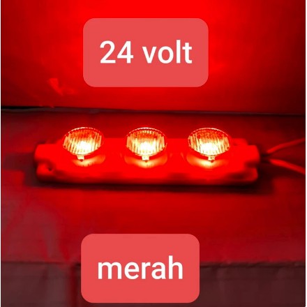 Lampu led 24 VOLT variasi mobil kolong kabin dasboard senja sen 24 volt 24V 3 MATA JUMBO