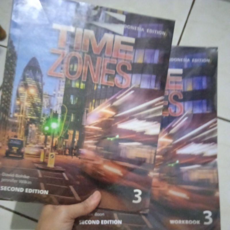 Buku Time Zones 3 National Geographic + workbook Bekas