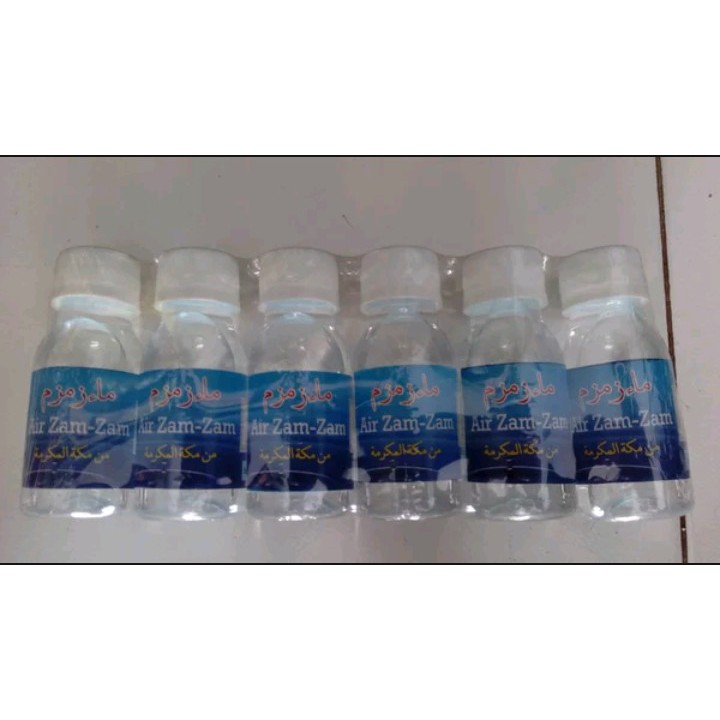 

air zam zam 60 ml paket isi 6 btl