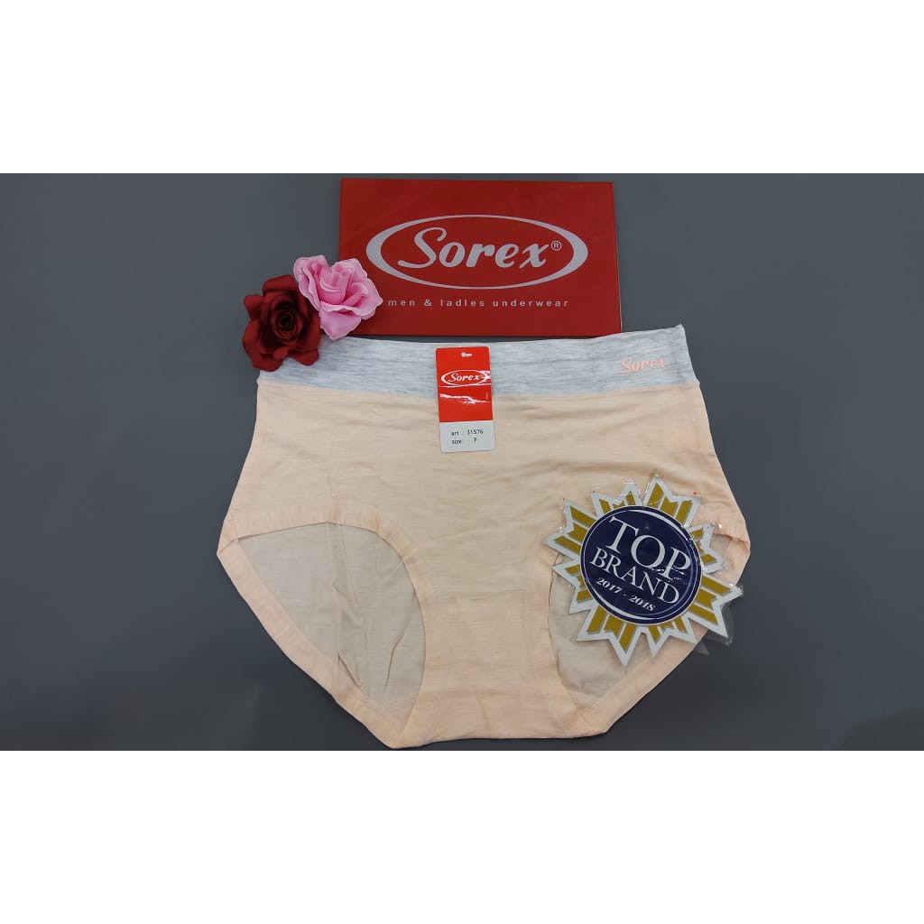 CELANA DALAM SOREX WANITA 31576 SUPER SOFT LEMBUT NYAMAN DIPAKAI SEHARI-HARI