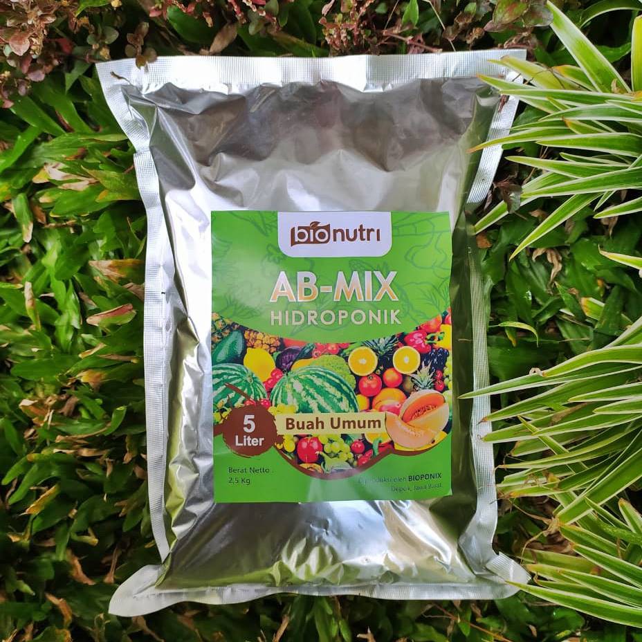 Pupuk-Nutrisi Hidroponik AB Mix Buah 1000 Liter (5 Liter Pekatan) - BioNutri