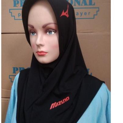 [PROMO SGK57] COD HIJAB SPORT KERUDUNG ASICS MIZUNO Hijab instan Volly Olahraga Outdor Runing Bayar 