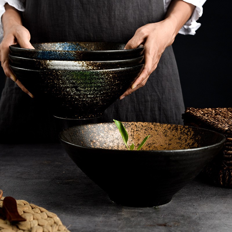 Japanese Hat Shape Bowl Mangkuk Mi Ramen Jepang Mangkuk Desain Inovasi Baru