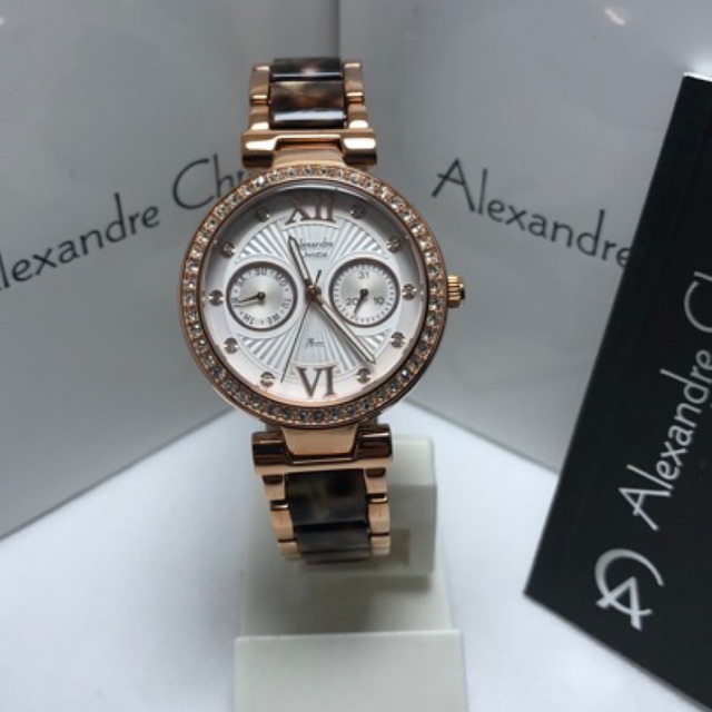 Jam tangan wanita Alexandre christie AC 2514BF original