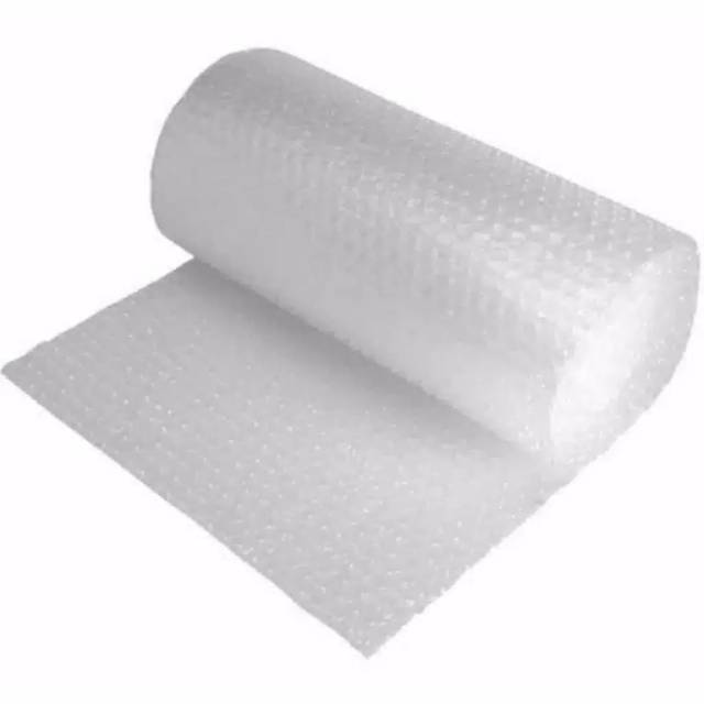 Extra bubble wrap untuk packing makaroni