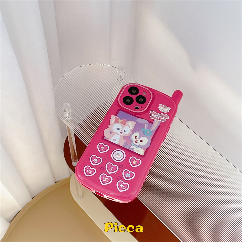 Soft Case Desain Kartun Disney LinaBell StellaLou Untuk IPhone 11 XR 11 12 13 Pro MAX 7 8 Plus X XS MAX