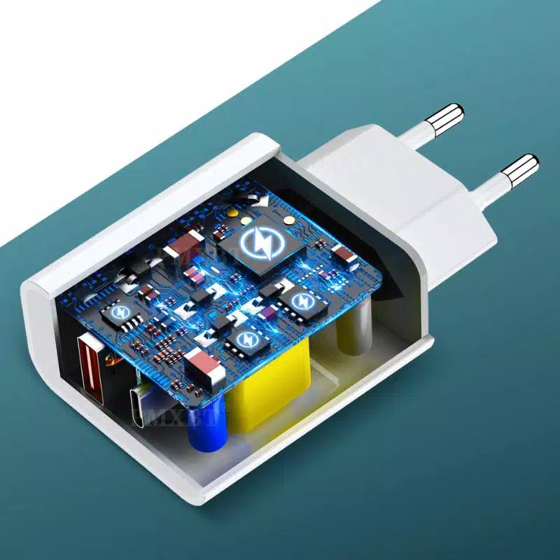 Adaptor CHARGER UNTUK FOR Iphone 11 12 mini 13 14 pro max 7 8 X Xr Xs max se2 PD Usb Type c 20W