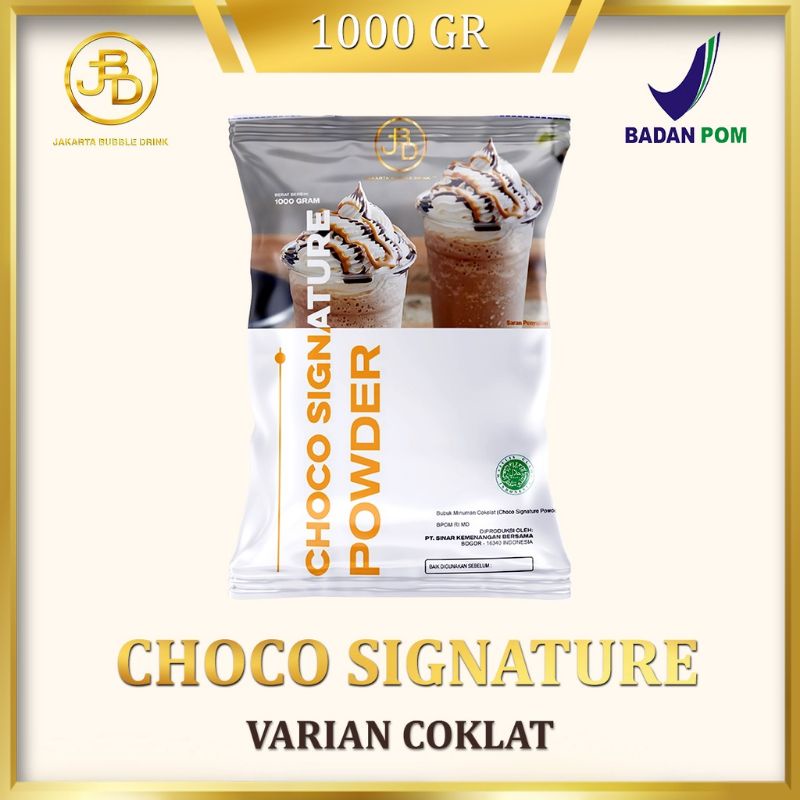 

JBD CHOCO SIGNATURE (CHOCO CARAMEL) / BUBUK MINUMAN MILKSHAKE