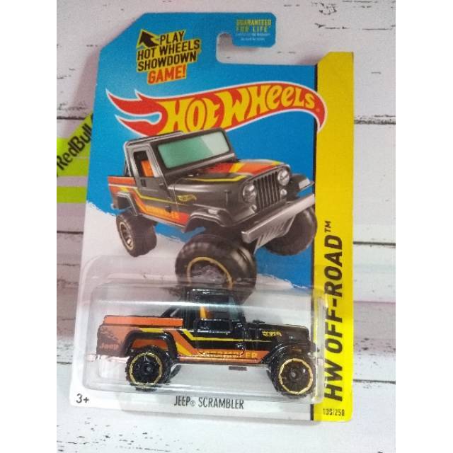 hotwheels jeep scrambler