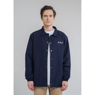 Erigo Coach Jacket Safin Navy | Shopee Indonesia