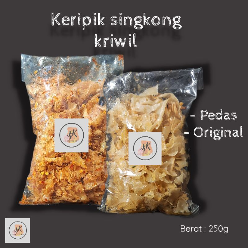 Keripik singkong kriwil