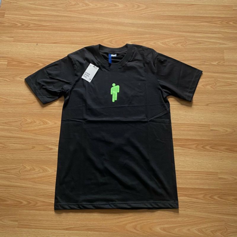 KAOS DISTRO H&M X UNIQLO BILLIE EILISH LOGO PREMIUM