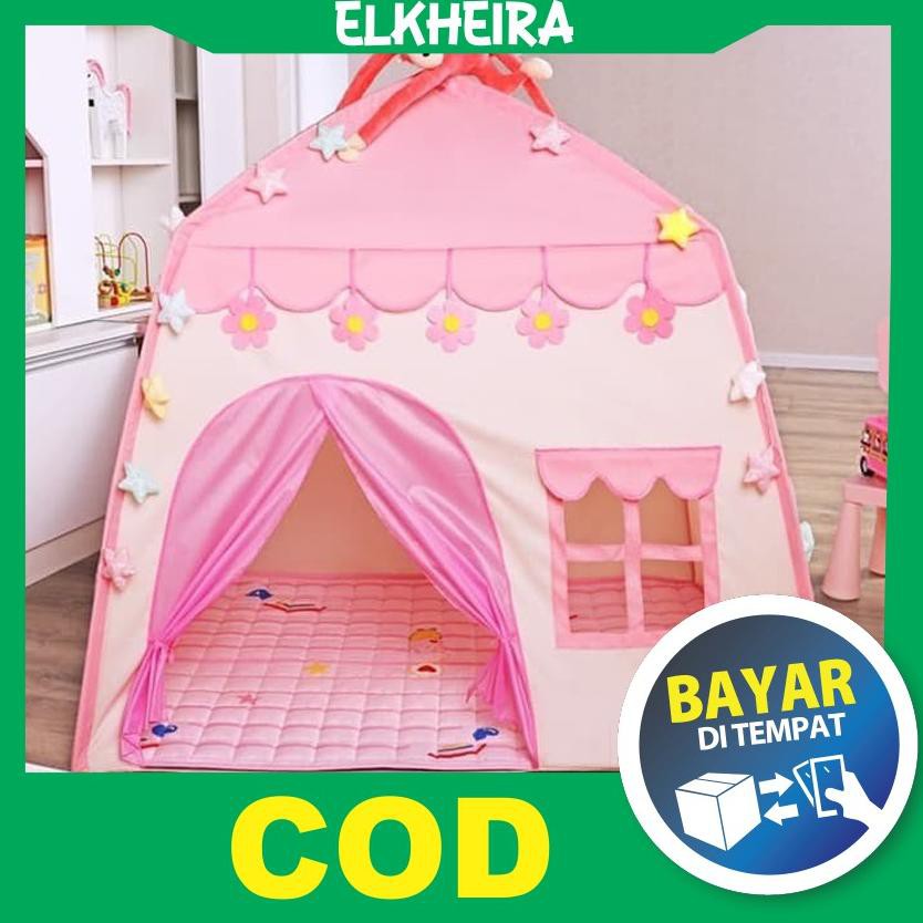 ❋Terbaru TOYS-020 Tenda mainan anak castle tendaan jumbo kemah kemahan istana anak2 murah V81