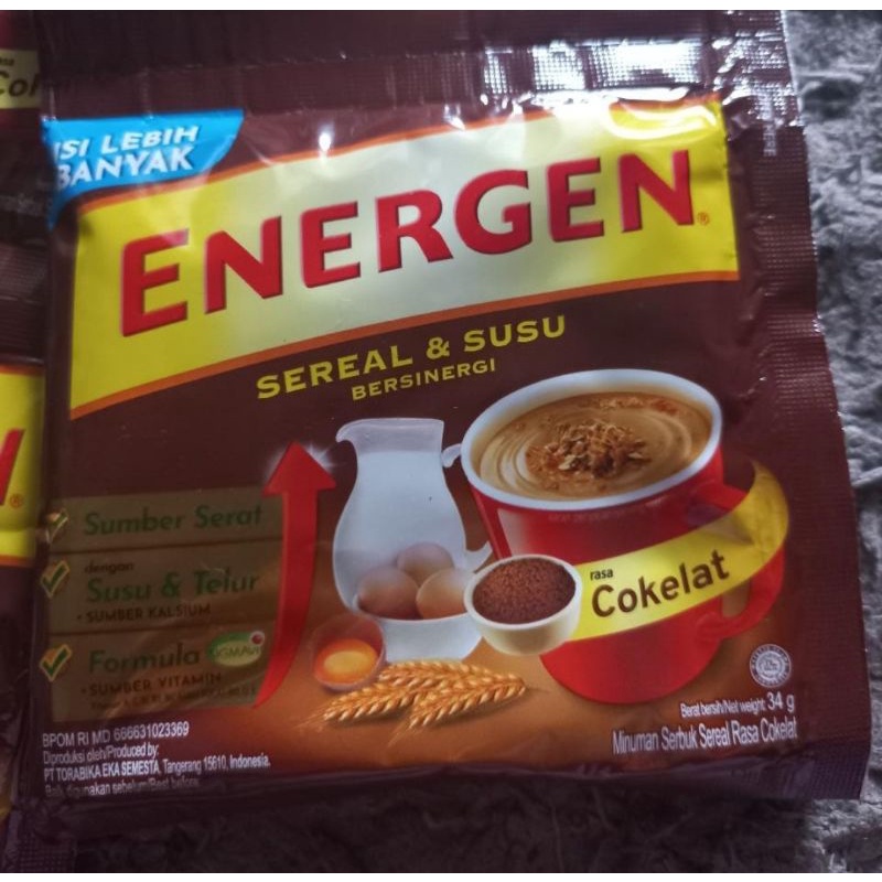 

Energen rasa coklat