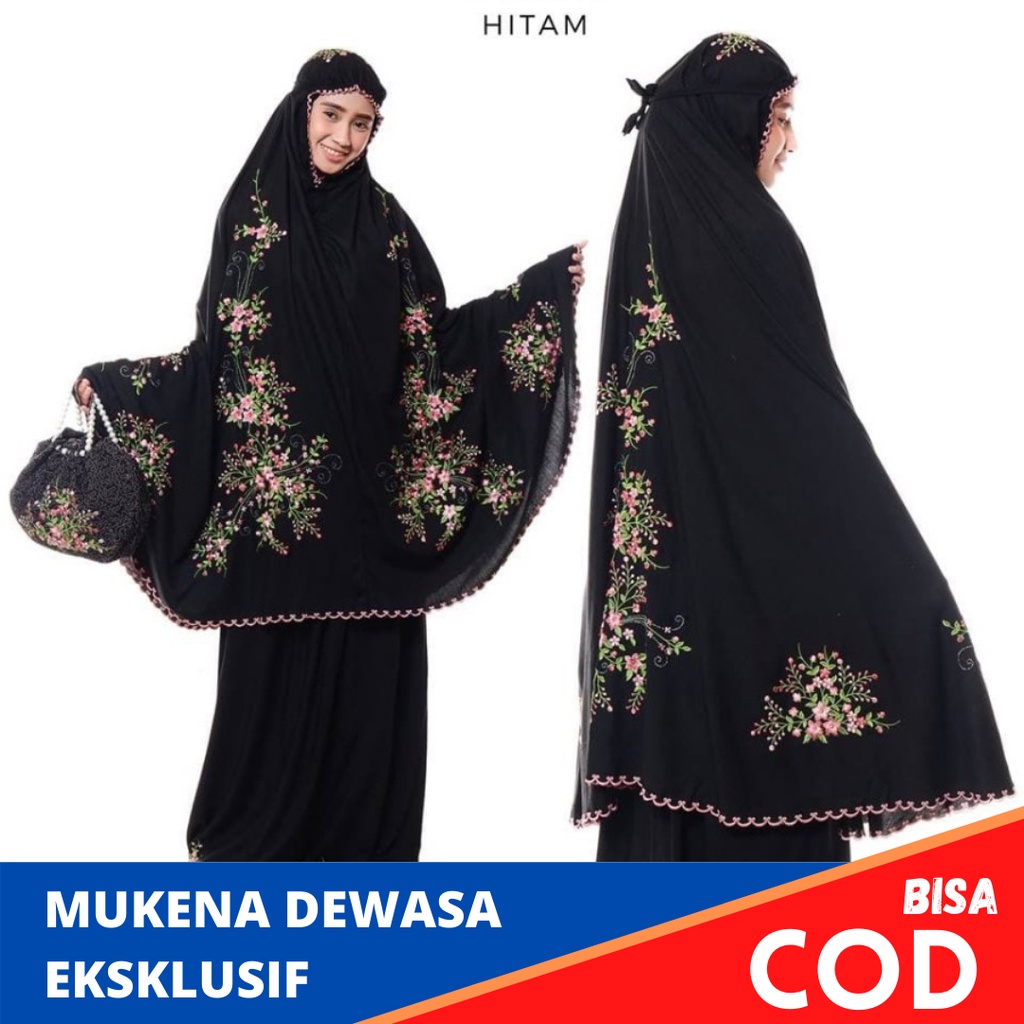 Mukena Dewasa Mukenah Traveling Bali Mekenah Model Terbaru Mungkena Re Mukena Katun Andin/ Mukena D 