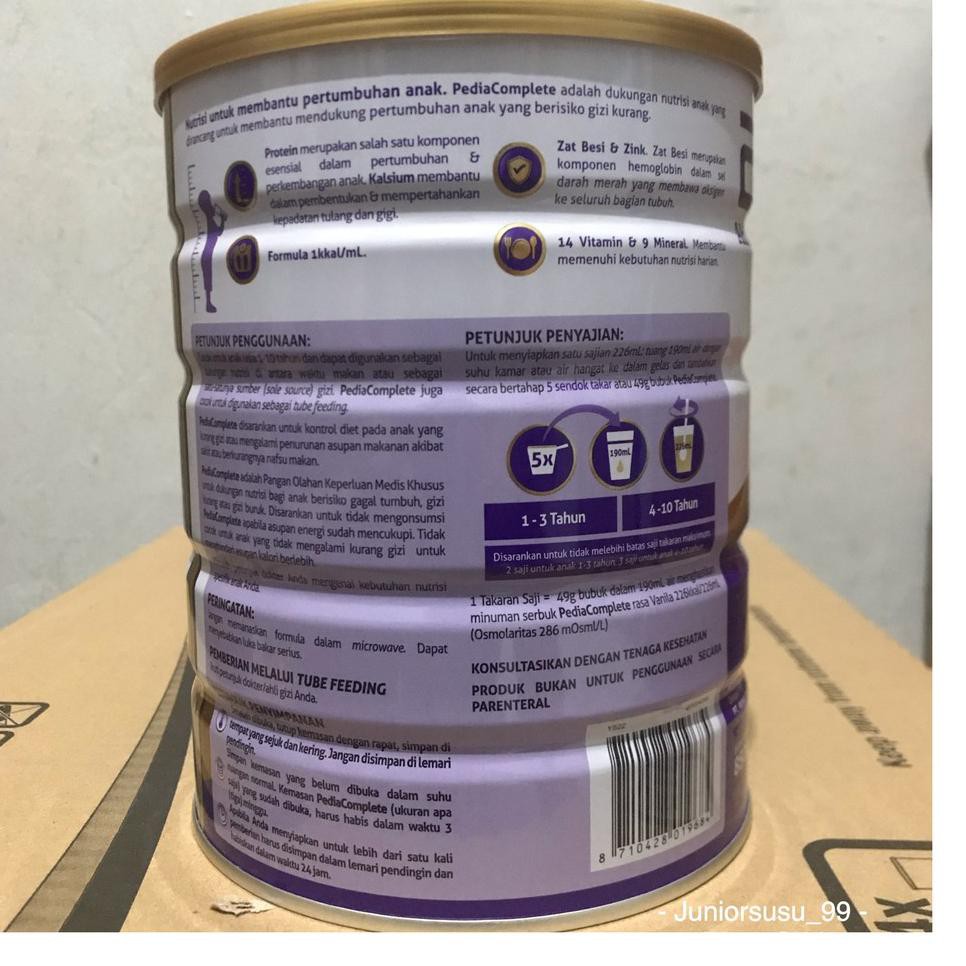 

(F6E76 ☇) PEDIASURE COMPLETE 850gr PEDIA C0MPLETE 400-850gram ツ Serba Murah