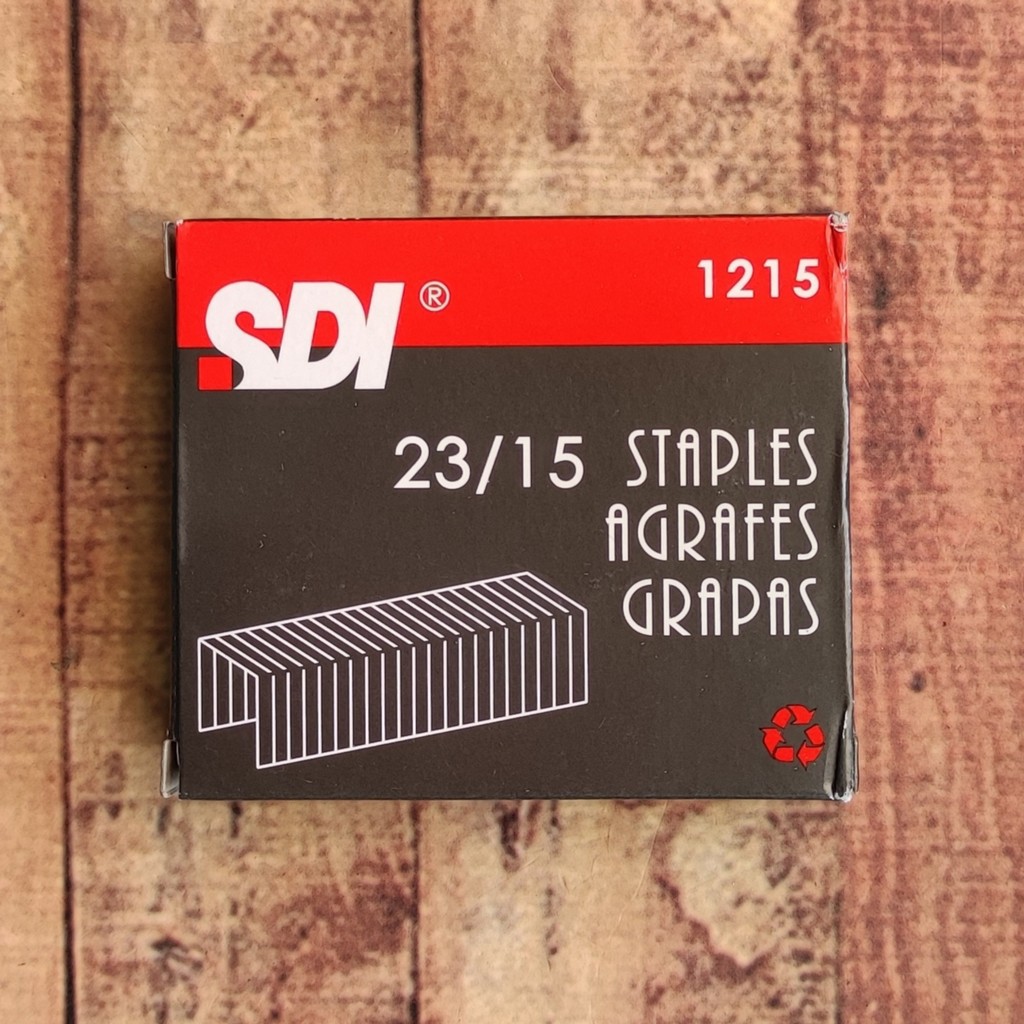 1Pack Kecil Isi Stapler SDI 12/15 - Isi Staples Jilid SDI 2315