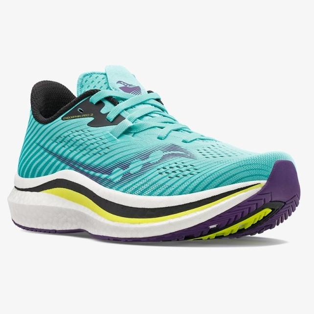 Saucony Endorphin Pro 2 Women Running Shoes - Mint