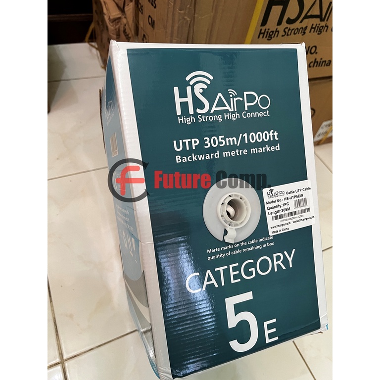 HSAIRPO KABEL UTP CAT 5e 305m/ROLL