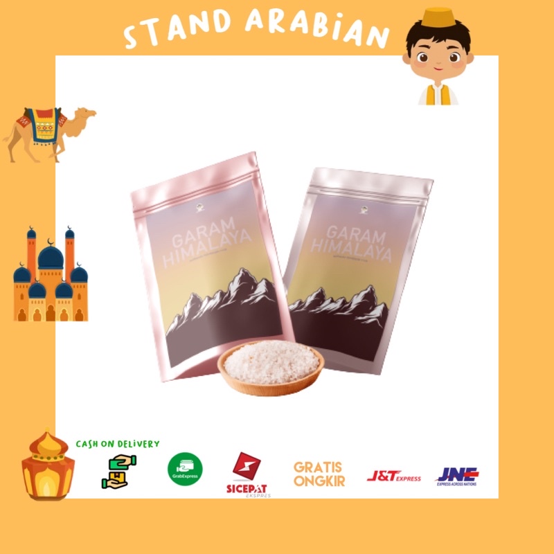 

Garam Himalaya Asli Himalayan Salt 500 gr