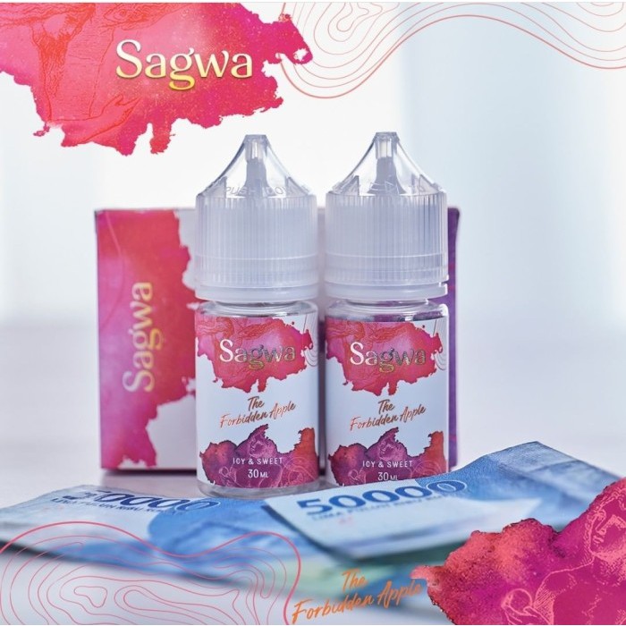 Liquid Sagwa The Forbidden Apple 30ML by CMW x Kaze Liquid - 100% Authentic