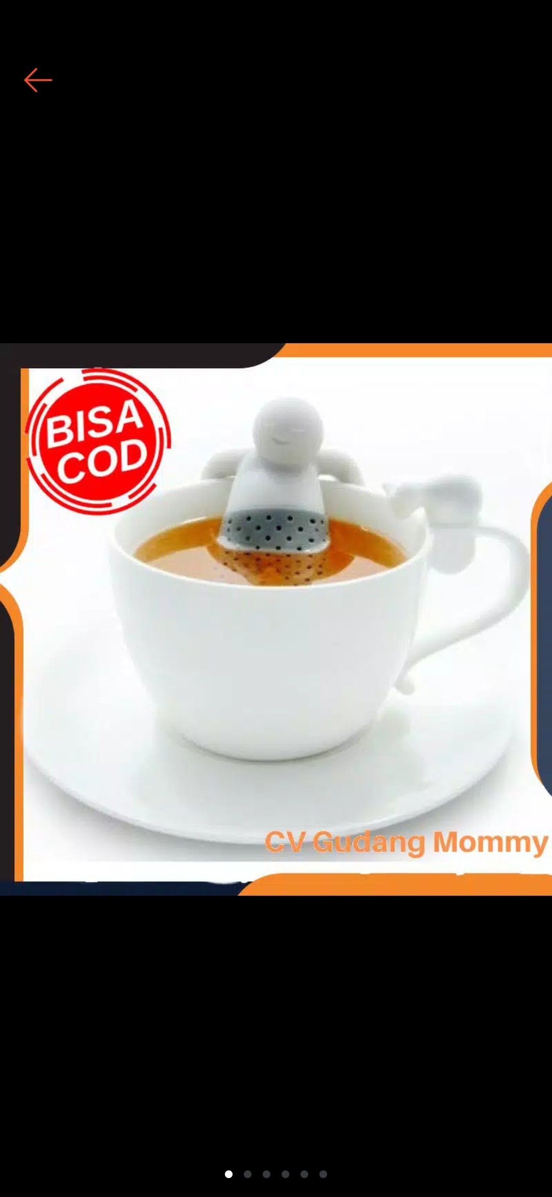 Grosir Mr. Tea Infuser / Saringan Teh