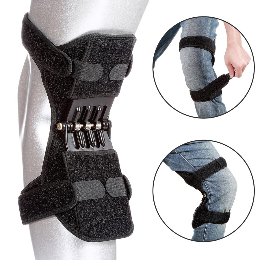 KNEE SUPPORT BACK SPRING SUPORT PAD SLEEVE WRAP DEKER TERAPI LUTUT ORI