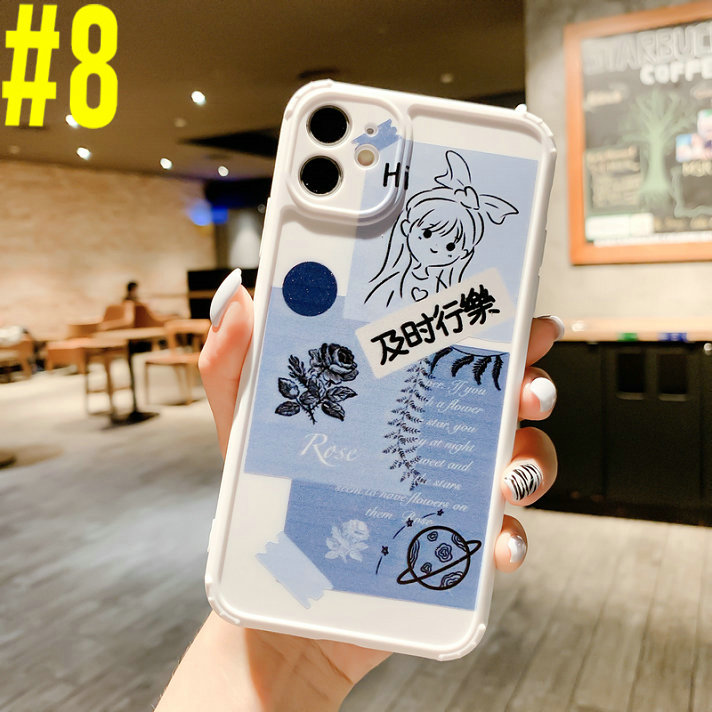 LF| Casing HP OPPO A53 A33 Reno 3 A52 A92 A5 A9 A91 A31 2020 A3s A11K A57 A39 A83 A5s A7 A12 A37 A37f Neo 9  F1s F1 Plus F9 Pro F11 Realme 2 Pro C1 U1 Cute Girl Camera Lens Protector Soft Phone Case-1
