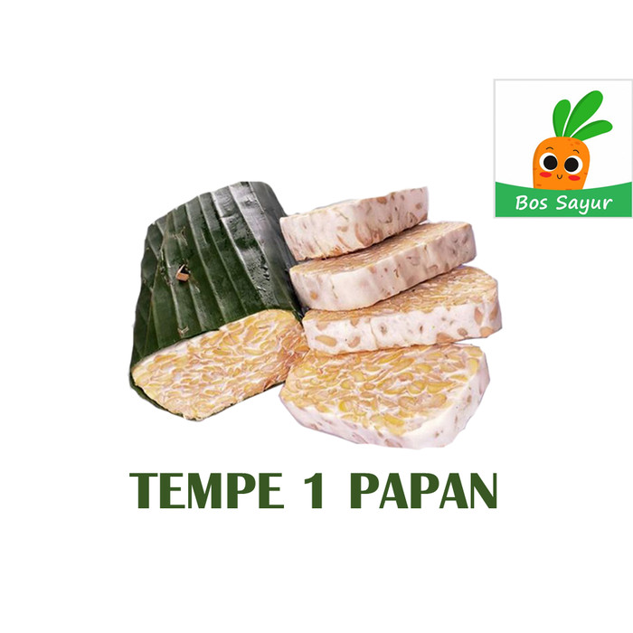 

Tempe 1 Papan (sekitar 400 gram) - Bos Sayur - Sayur Tangerang