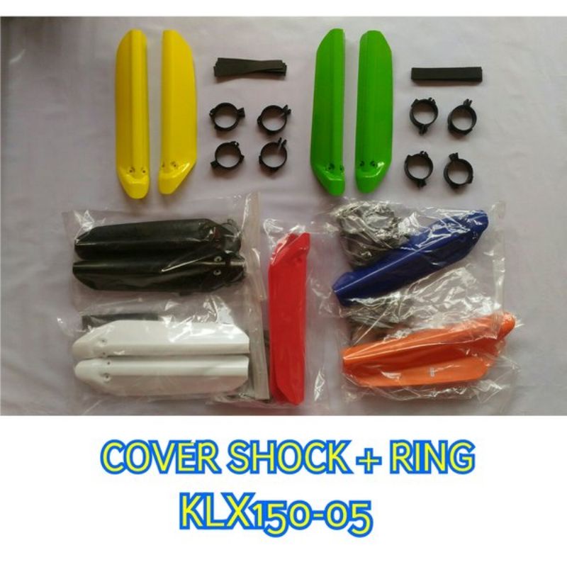 Tutup Shock Depan Trail Modifikasi KLX 150 BF YZ 85 KX 85 Pelindung USD Trail Cover Shock Depan Trai