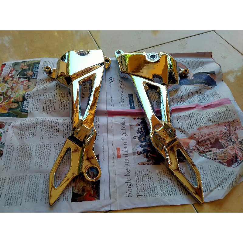 POSTEP MEGAPRO PRIMUS ORI COPOTAN MOTOR SUDAH CRHOME